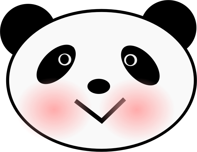 clipart panda runner - photo #37