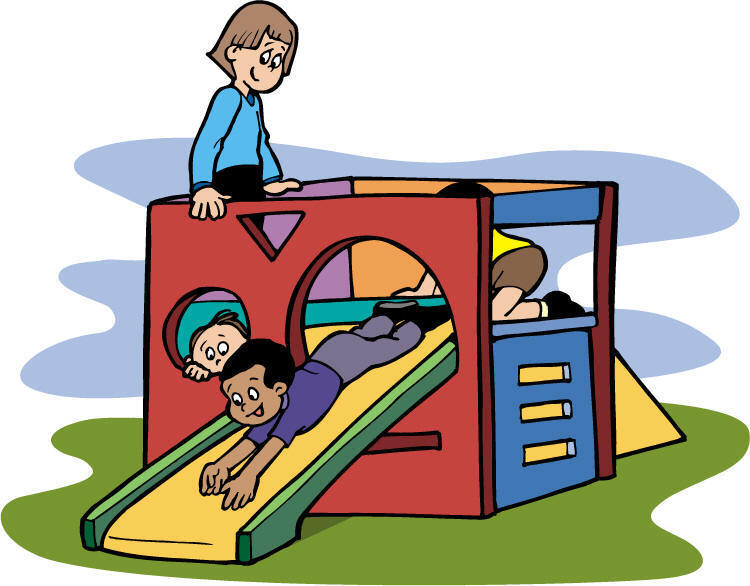 Cartoon playground clipart