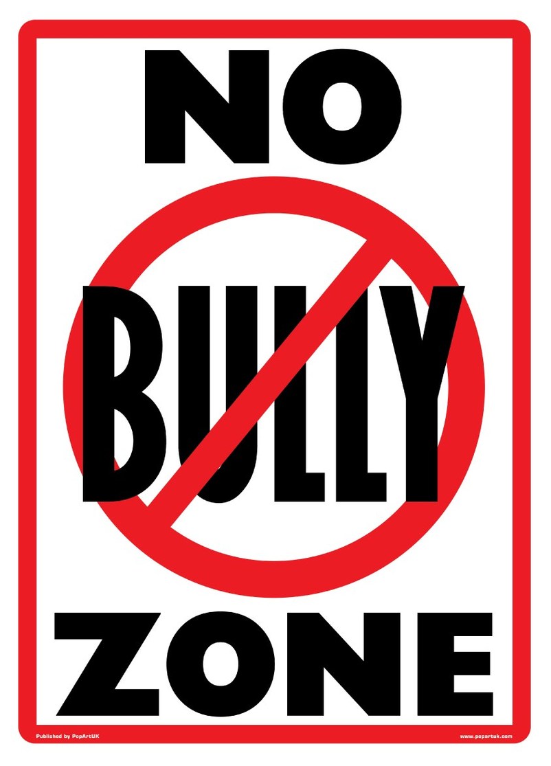 No Bullying Signs Clipart - Free to use Clip Art Resource