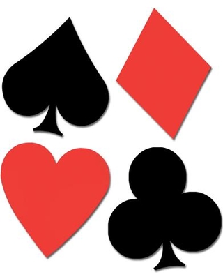 New Year, New Sales on Club Pack of 48 Red and Black Playing Card ...