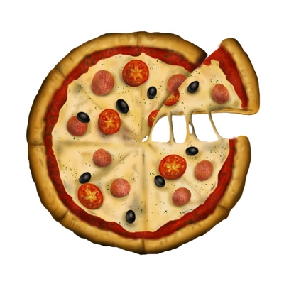 Pictures Of Pizza Clipart