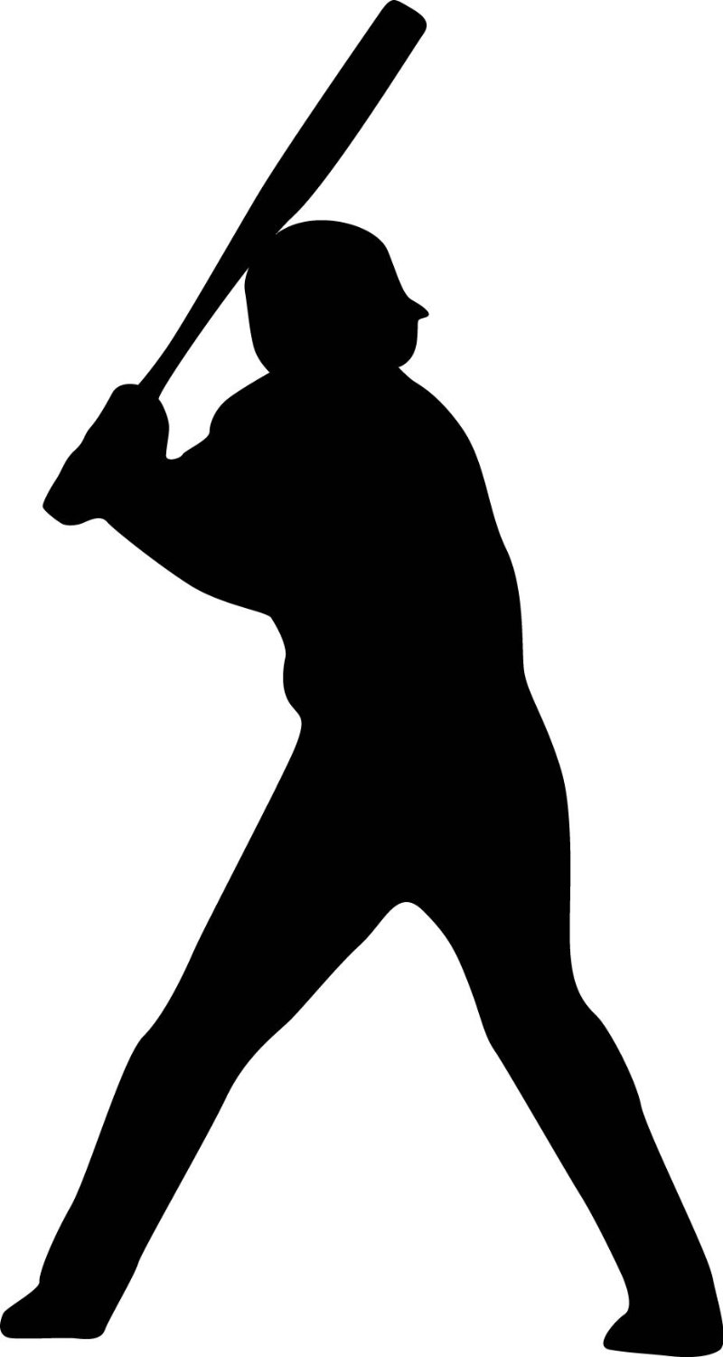 free clipart baseball player - photo #42