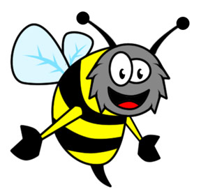 Honey Bee Cartoon - ClipArt Best