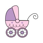 Baby Carriage Clipart Image Blue Baby Carriage | montanaesgr.