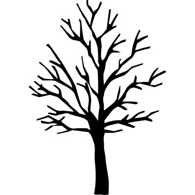 Bare tree clipart free