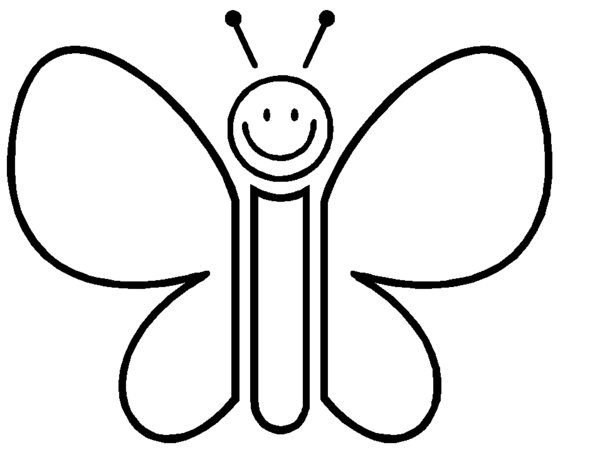 Butterfly Coloring Pages Picture 22 – Printable Flowers And ...