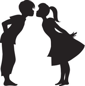 Kissing Silhouettes Collection Photos - ClipArt Best