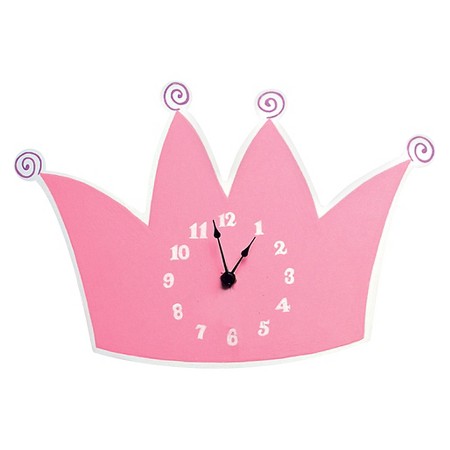 Little Princess Tiara Wall Clock : Target