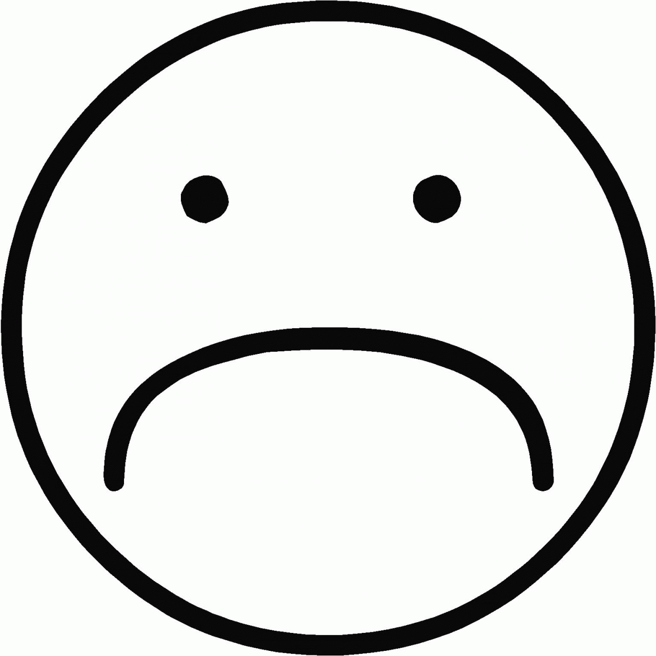 Sad Face Coloring Page - AZ Coloring Pages - ClipArt Best - ClipArt Best