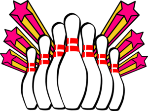 Bowling Pins Clip Art - vector clip art online ...