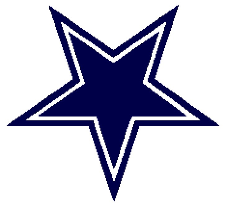 Dallas cowboys clipart symbol