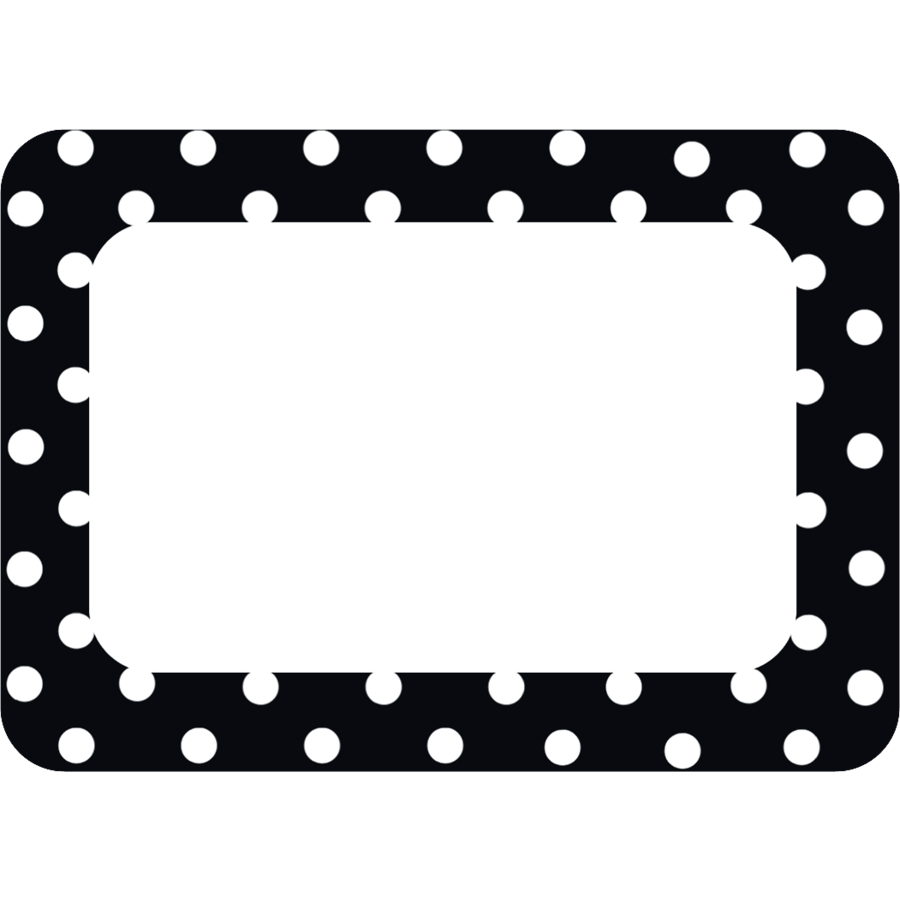 free black and white polka dot clip art - photo #24