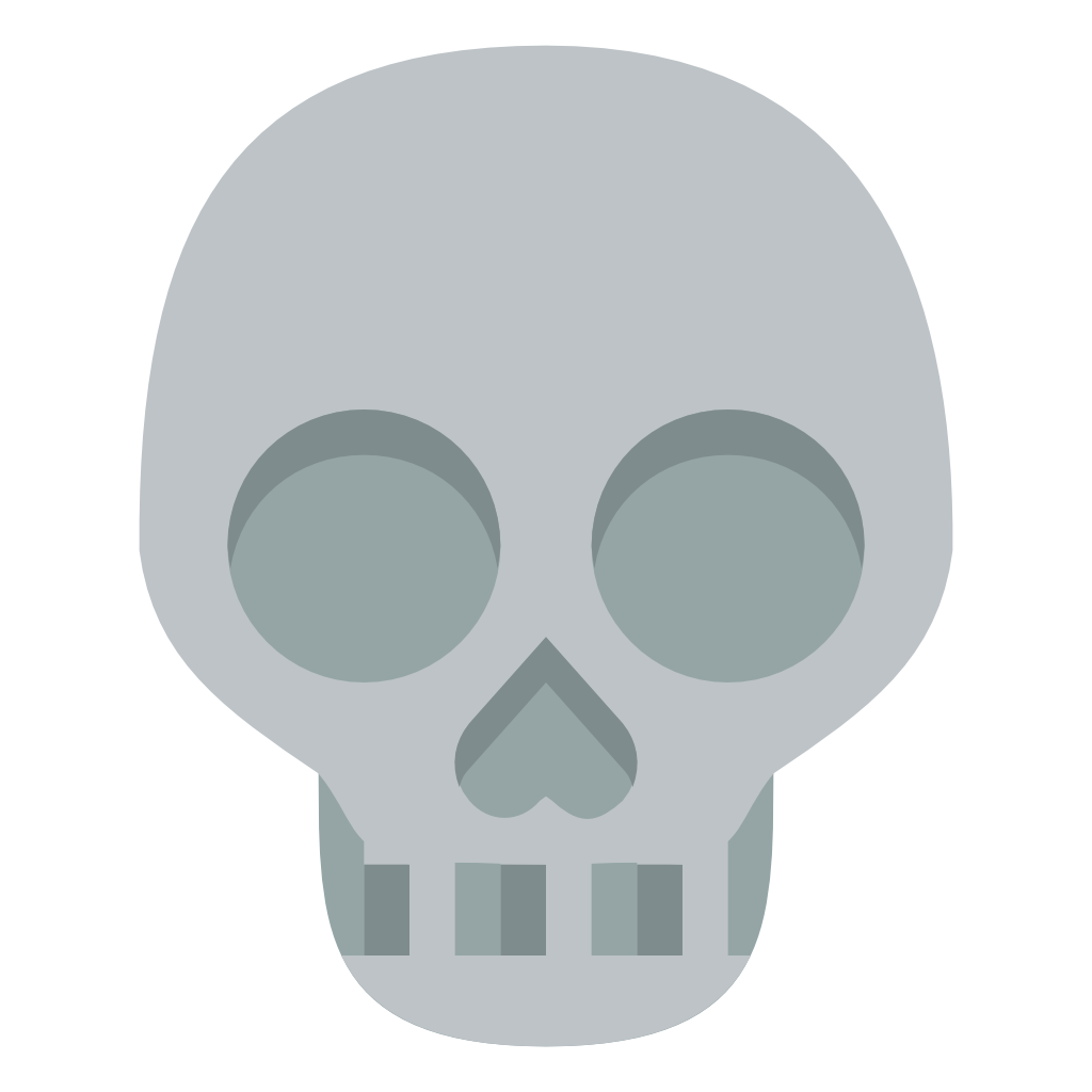 Skull Icon | Small & Flat Iconset | paomedia