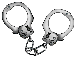 Handcuffs Clip Art - Clip Art of Handcuffs