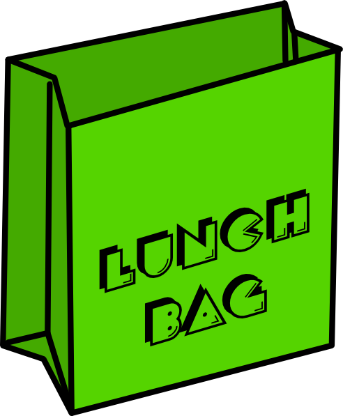 Lunch Bag Clip Art - vector clip art online, royalty ...