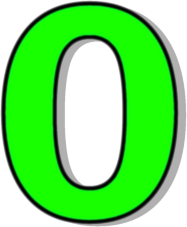 Reverse Number 5 Clipart