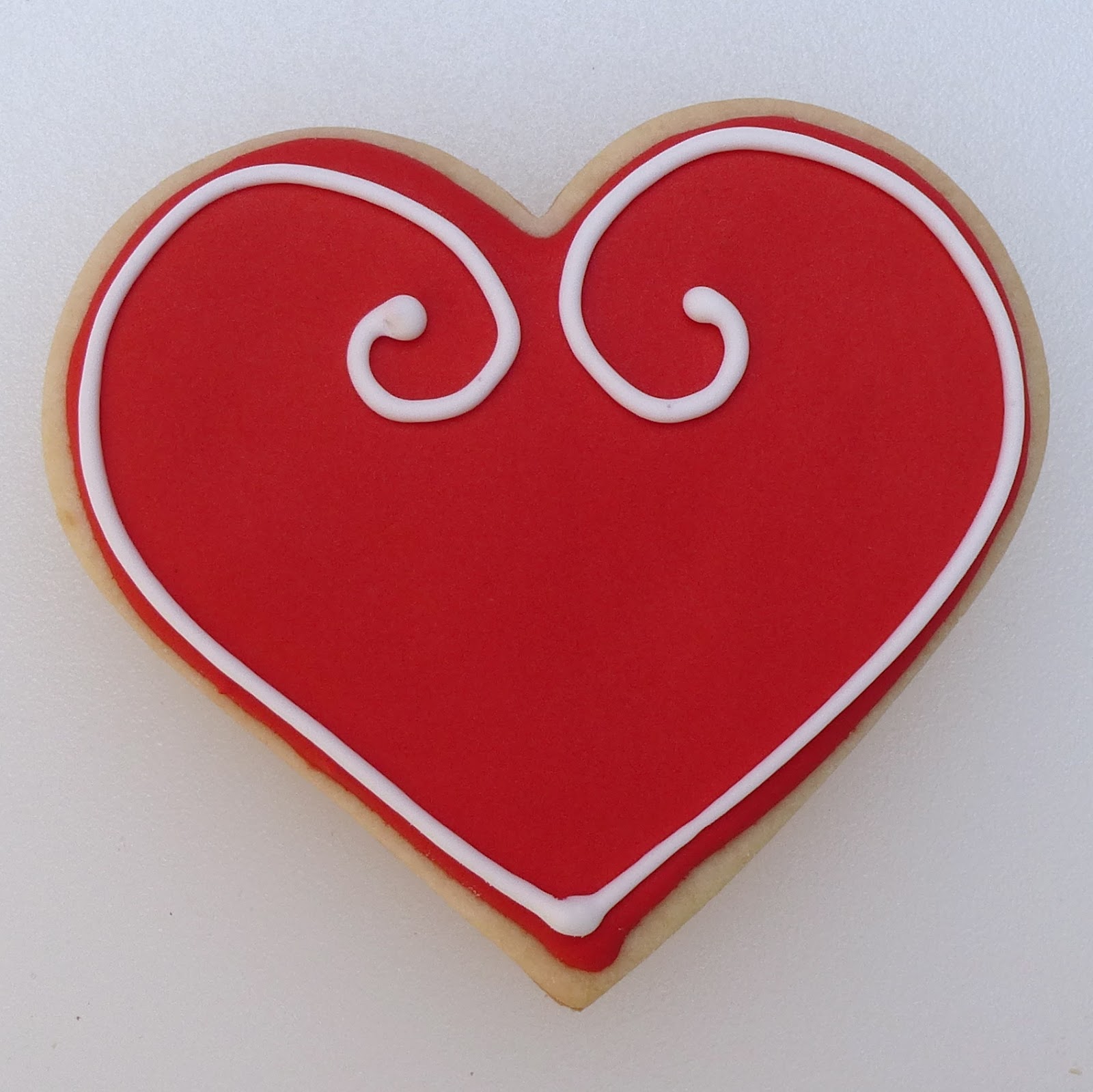 Nina's Show & Tell: Big Heart Cookies