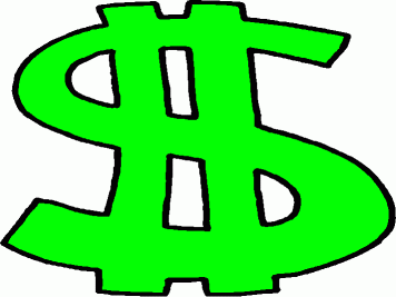 Animated money clipart