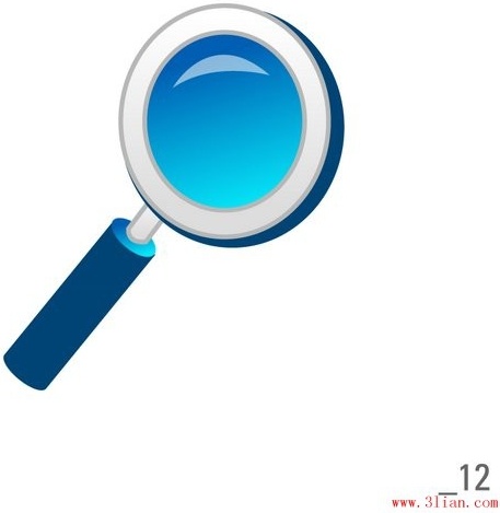 Magnifying glass vector Free vector in Adobe Illustrator ai ( .ai ...