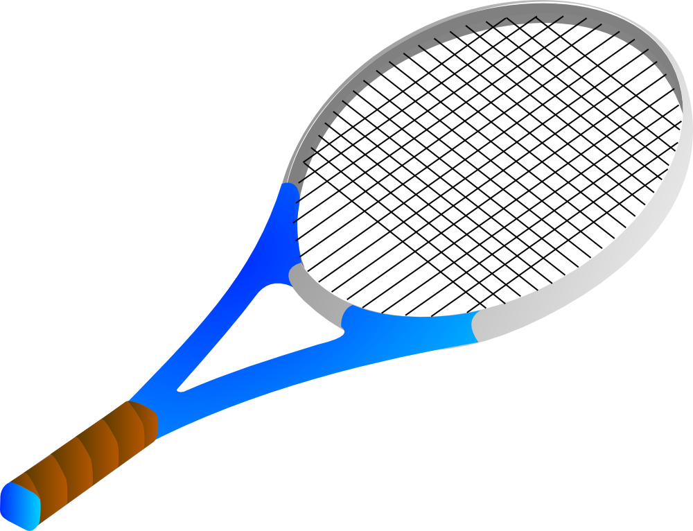 OnlineLabels Clip Art - Tennis Racket