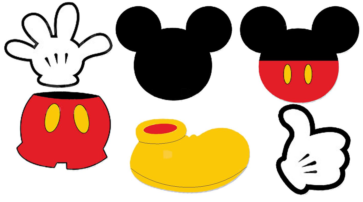 Mickey mouse head clip art