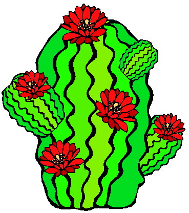 Cartoon cactus clipart image - Clipartix