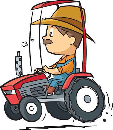 Tractor Clip Art, Vector Images & Illustrations