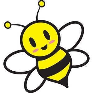 Clipart of bumble bee
