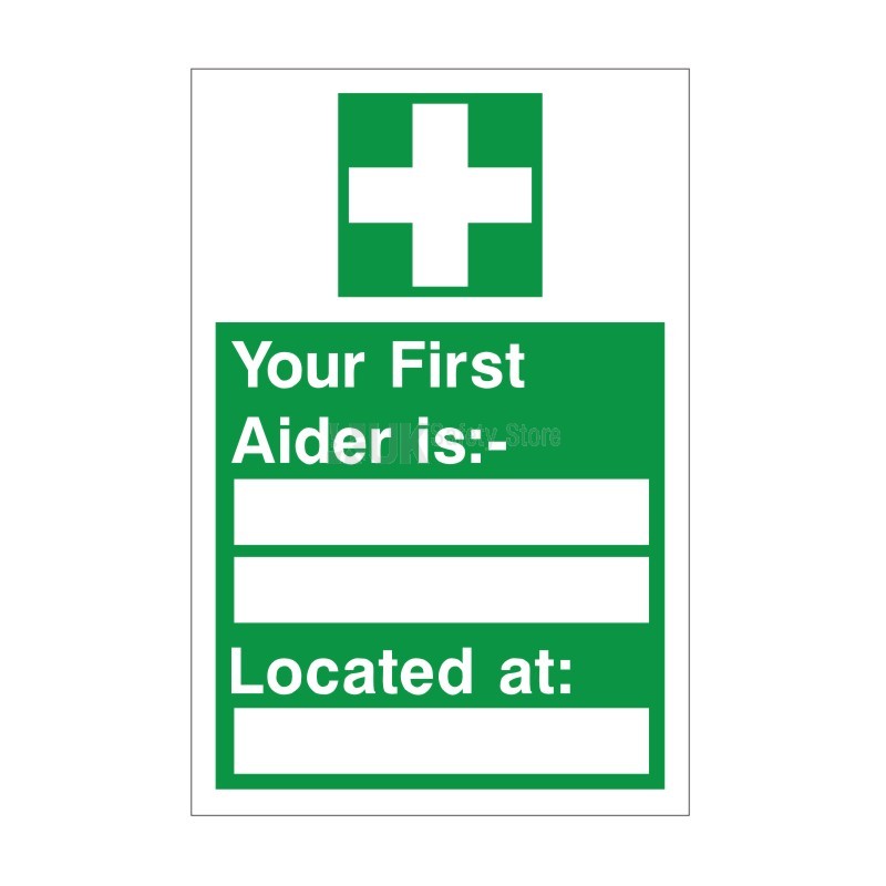 First Aid Signs, First Aid Labels, First Aid Wall Signs UK