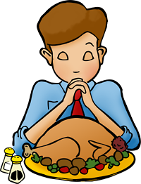 Praying on Thanksgiving | Thanksgiving Clip Art - Christart.