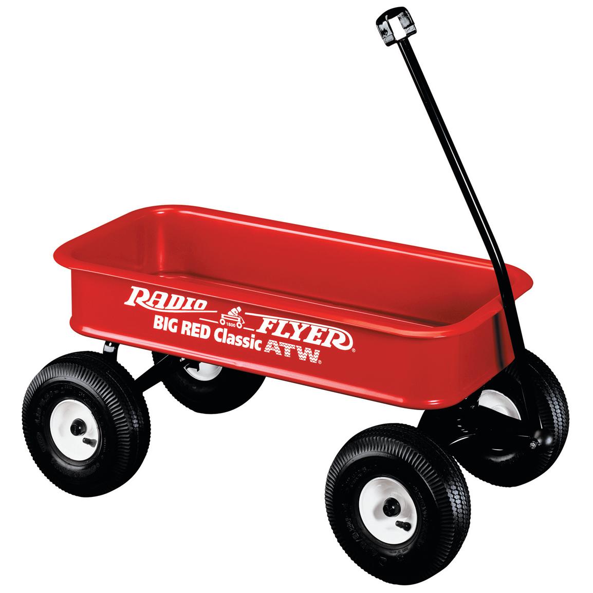 Radio Flyer Big Red Classic Atw Wagon - 375848, Riding Toys at ...