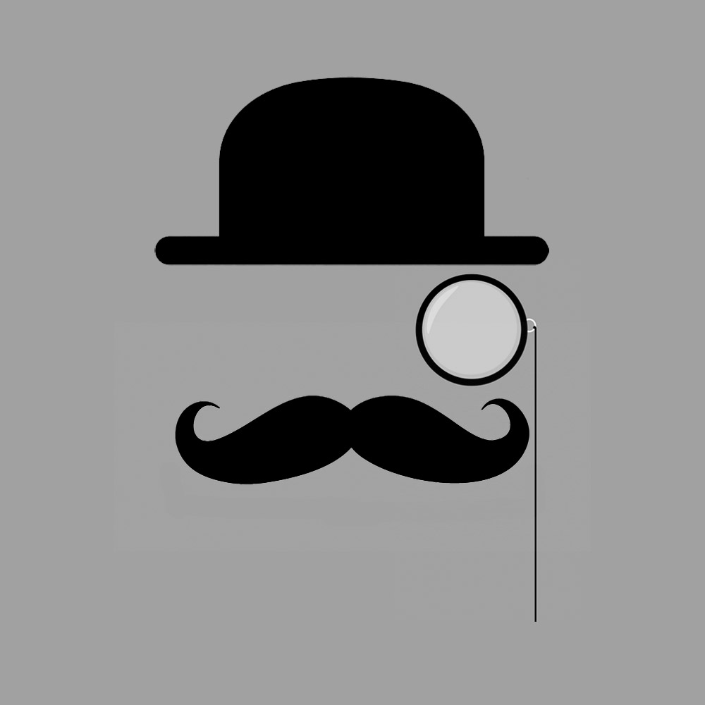 moustache and hat clipart - photo #6
