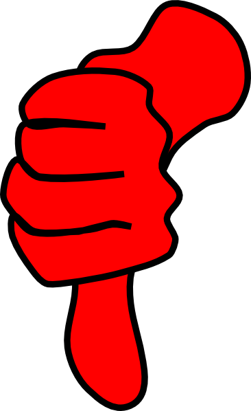 Thumbs Down Symbol Facebook Chat Icon - ClipArt Best - ClipArt Best