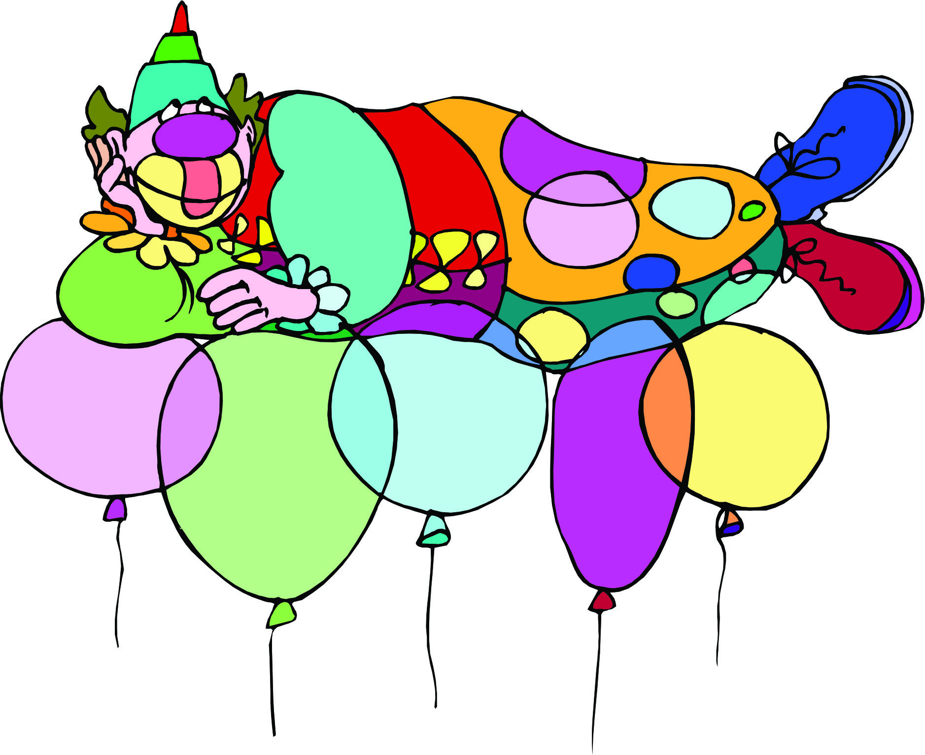 Balloons Cartoon - ClipArt Best