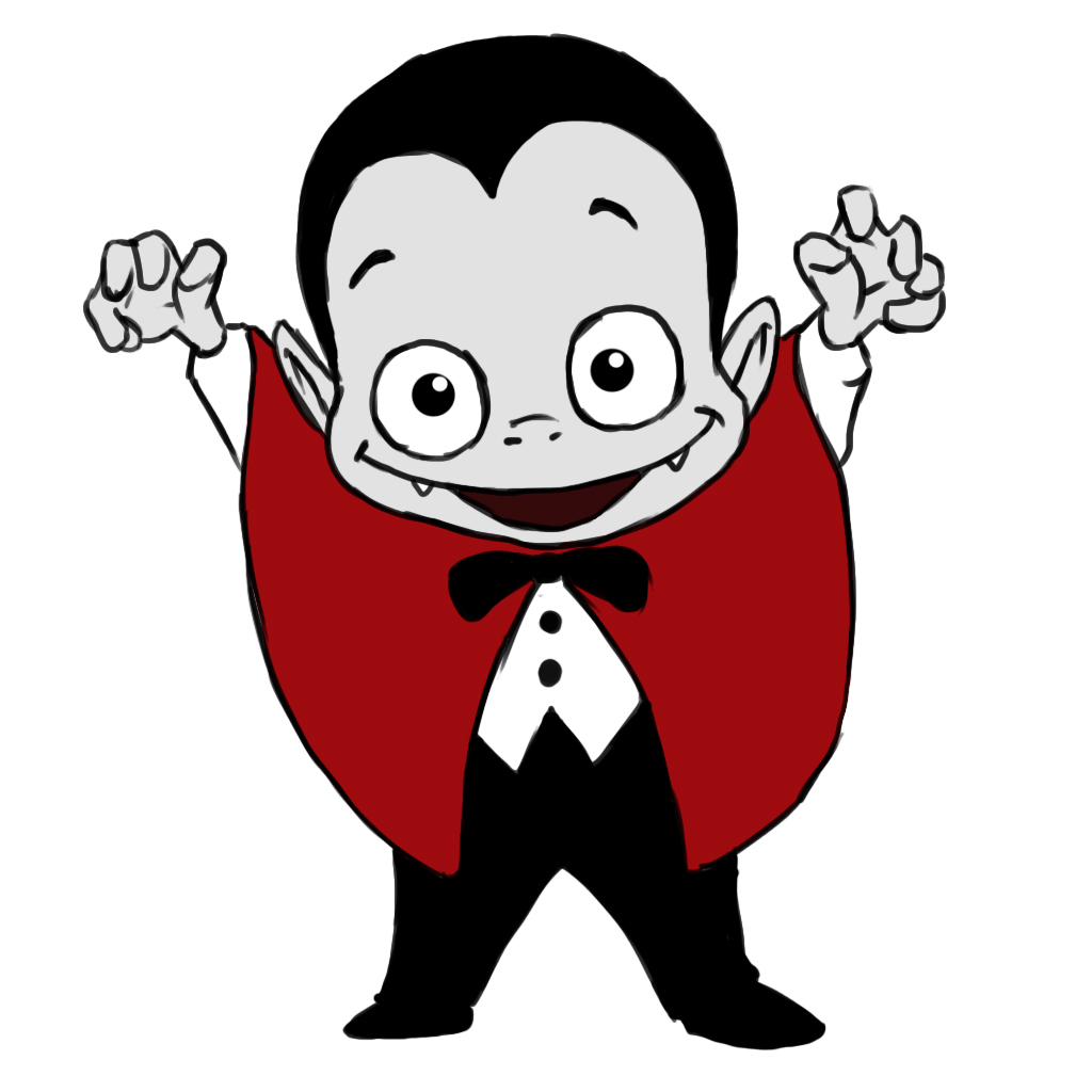 cartoon vampire clipart - photo #4