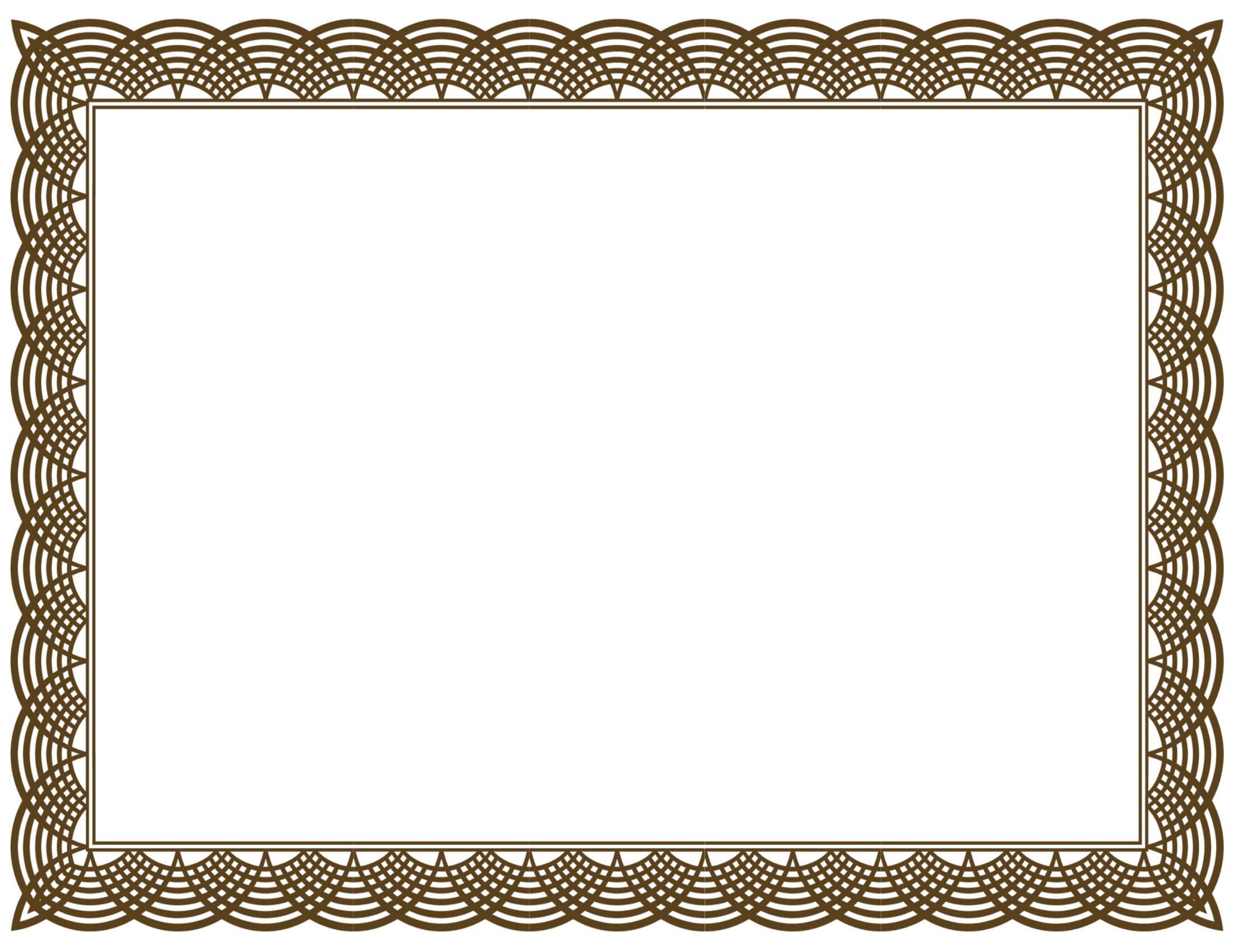 certificate clipart borders - photo #8