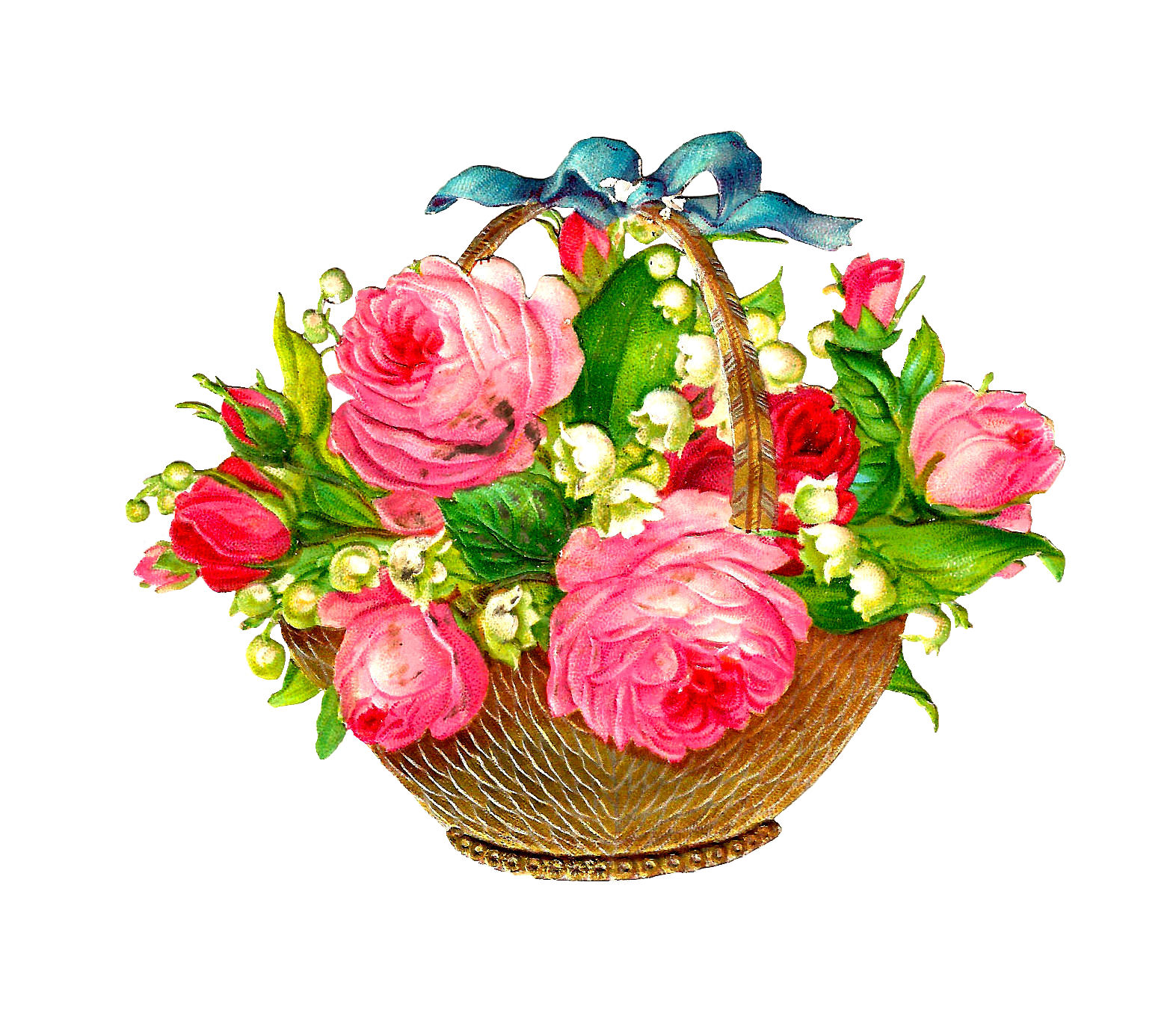 clipart flower basket - photo #6