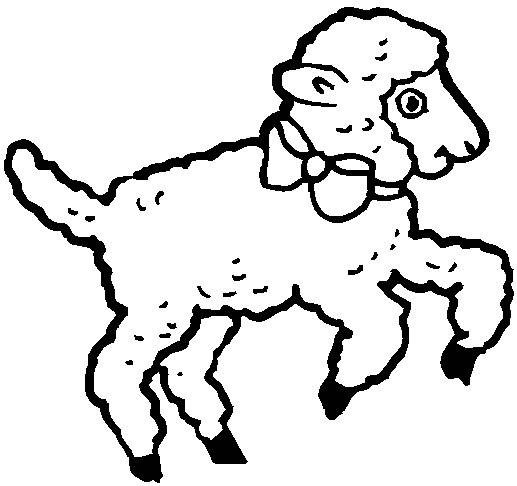 Best Photos of Template Of Sheep And Lambs - Sheep Template, Lamb ...