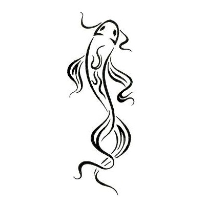 Fish Tribal Drawing - ClipArt Best