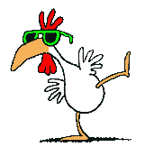 822 views Funky Chicken Dance Clip Art | funky chicken dancing clown jester ...