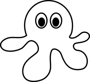 Octopus Clipart Black And White - Free Clipart Images
