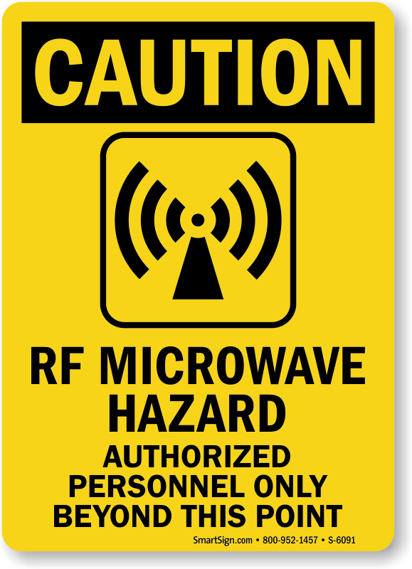 Microwave Safety Signs - MySafetySign.com
