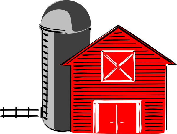 free clip art farm house - photo #8