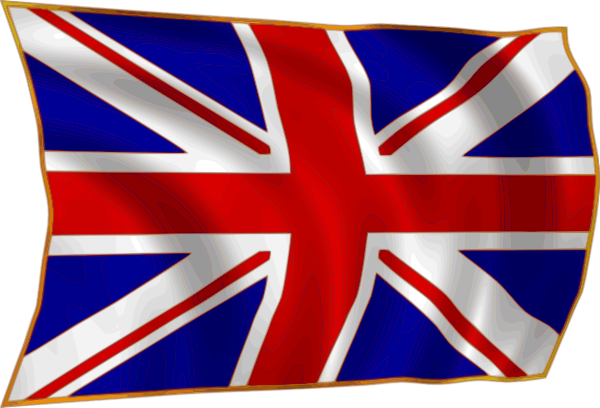 Cartoon British Flag