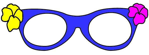 clipart glasses eyes - photo #15