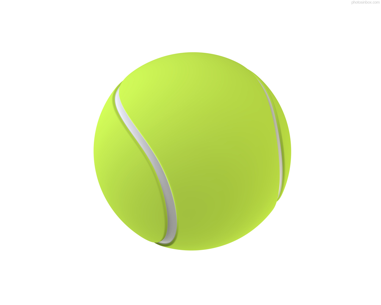 Isolated Tennis Ball | Free Images - vector clip art ...