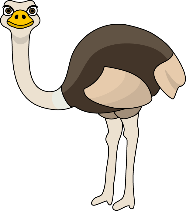 ostrich clipart | Hostted