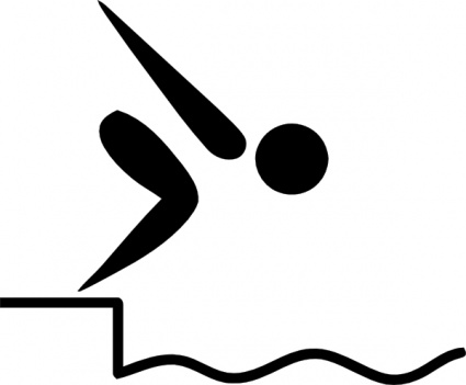 Olympic Sports Swimming Pictogram clip art - Download free Sport ...