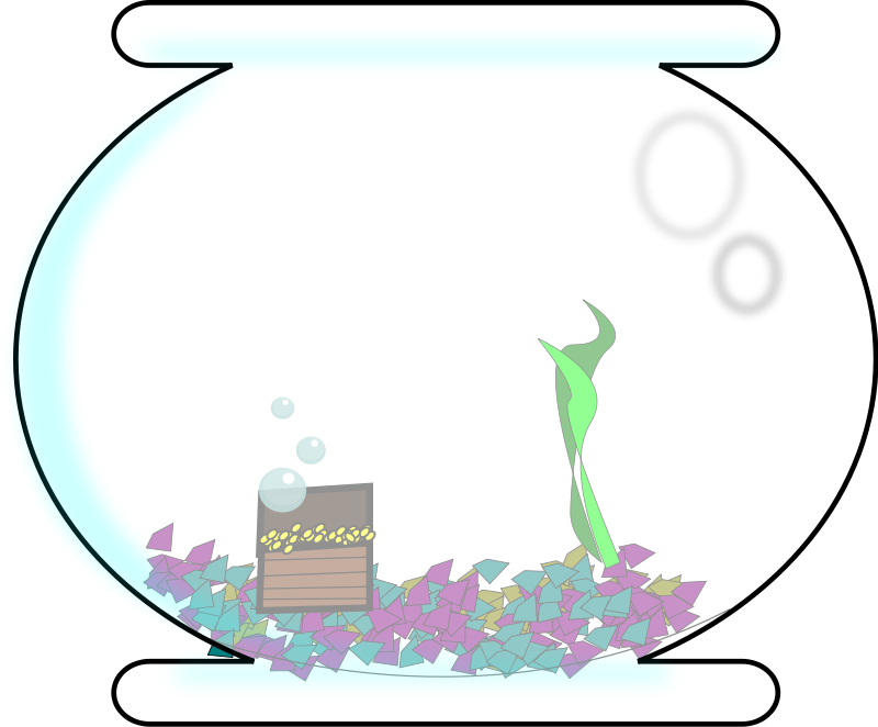 free clipart fish tank - photo #7