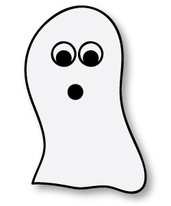 Free Ghost Clip Art and Printable Booed Signs Just For You!